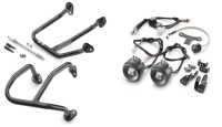 CRASH BAR SUPPLEMENTARY HEADLIGHT KIT