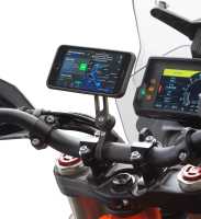Smartphone holder with AVM