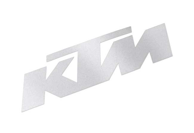 3" REFLECT DECAL WHITE 10 PK