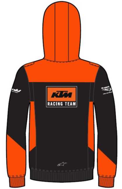 KIDS TEAM ZIP HOODIE