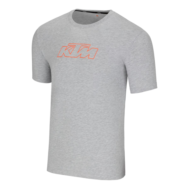 ESSENTIAL T-SHIRT - LIGHT GREY MELANGE