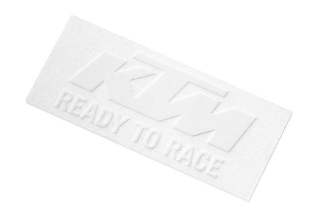 LOGO STICKER WHITE