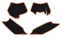 NO.PLATE BACKGR. BLACK SX 11