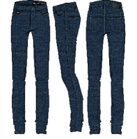DAMSKIE JEANSY MOTOCYKLOWE DAISY JEANS V3