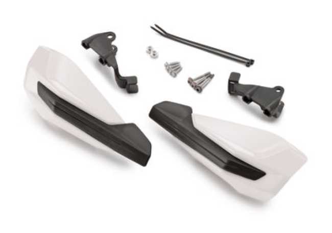 %HANDGUARDS CPL. LH + RH WHITE