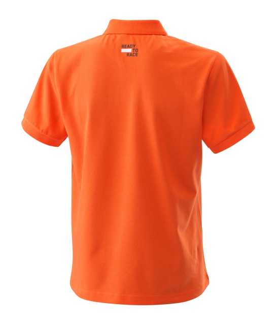 KOSZULKA POLO PURE RACING POMARAŃCZOWA