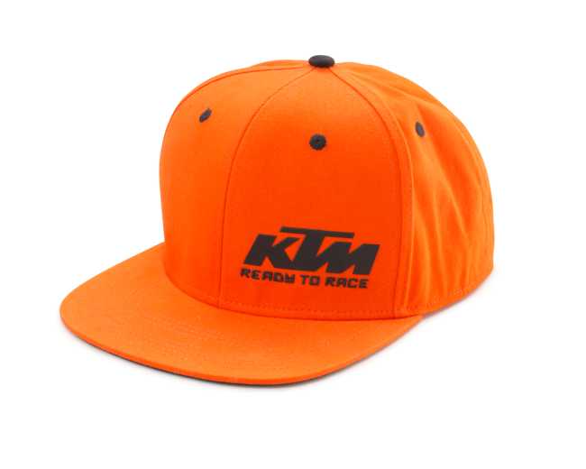 CZAPKA Z DASZKIEM KTM TEAM (POMARAŃCZOWA)