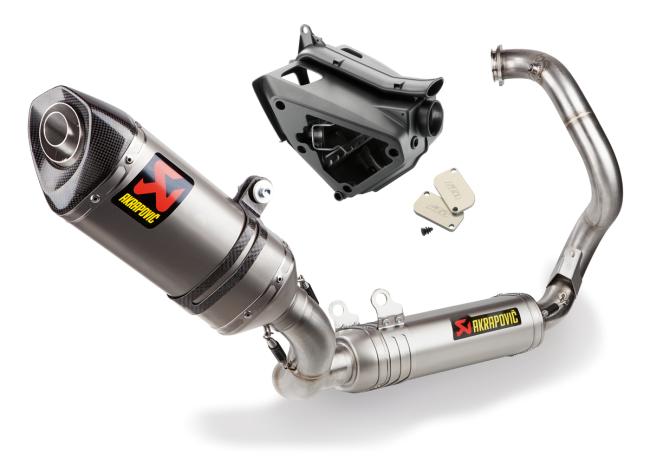 UKŁAD WYDECHOWY AKRAPOVIČ KIT "RACING LINE"