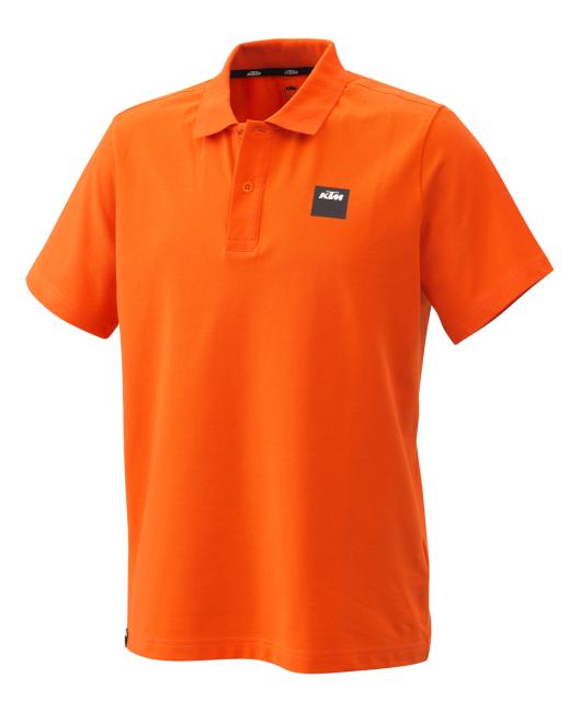 KOSZULKA POLO PURE RACING POMARAŃCZOWA