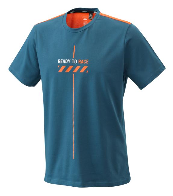 KOSZULKA KTM READY TO RACE NIEBIESKA