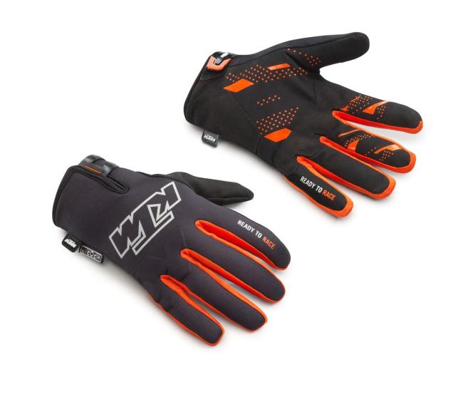 RĘKAWICE MOTOCYKLOWE RACETECH WP - KTM