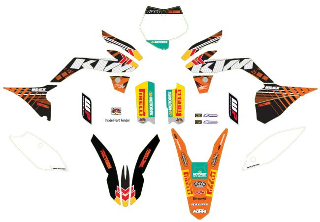 GRAFIC-KIT FACTORY SX