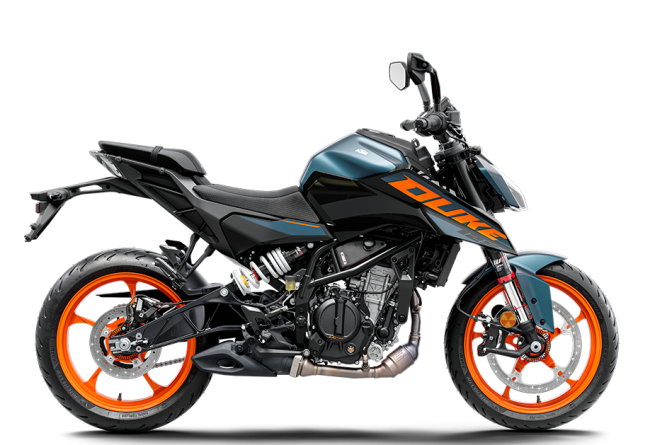 KTM 125 DUKE BLUE 2024