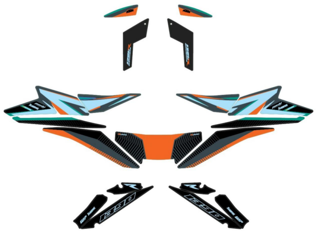 ZESTAW OKLEIN FACTORY (1390 SUPER DUKE R)